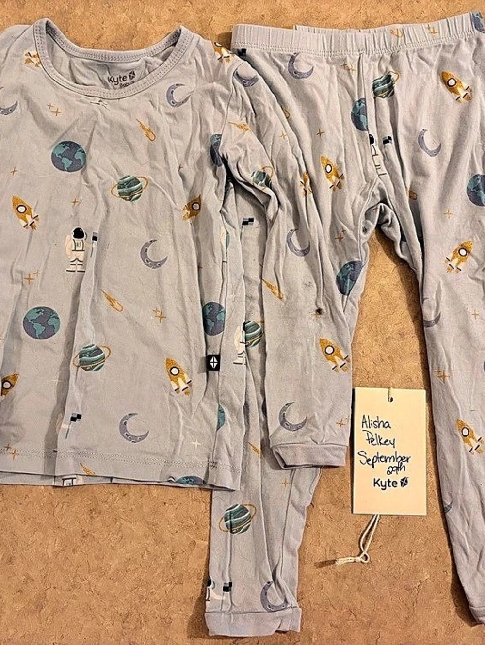 Kyte BABY Long Sleeve Pajama Set - Ice Space